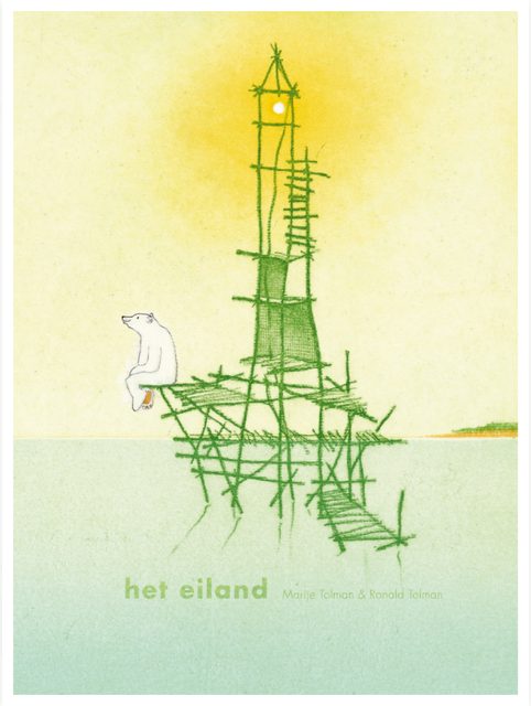 Het eiland, een tweede succesvol prentenboek van vader en dochter, uitgegeven door Lemniscaat, Rotterdam
