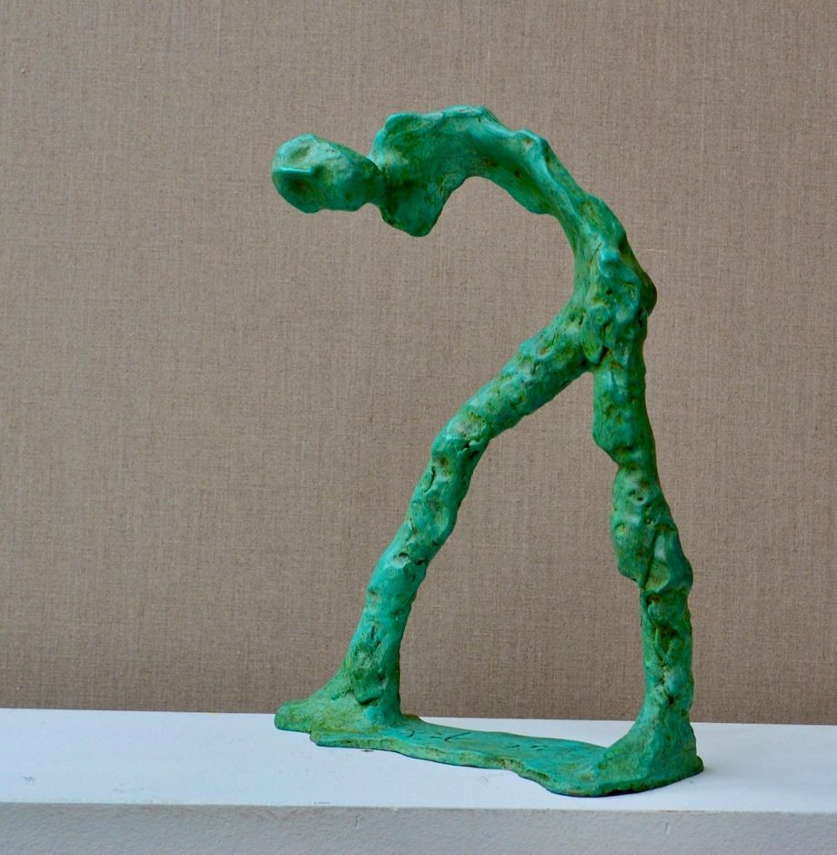 Bronzen beeld: ‘Boekenlezer’