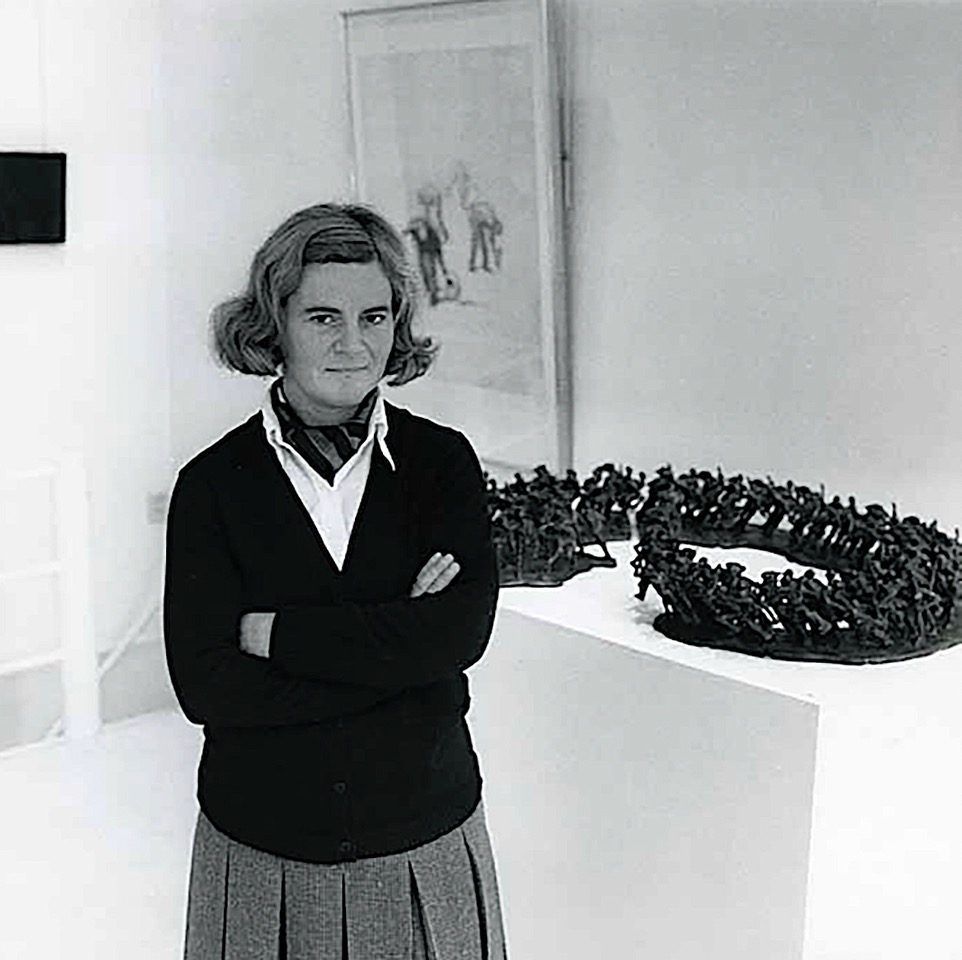 Eerste tentoonstelling bij Galerie 'Collection d'Art' van Cora de Vries aan de Keizersgracht in Amsterdam. Deze galerie