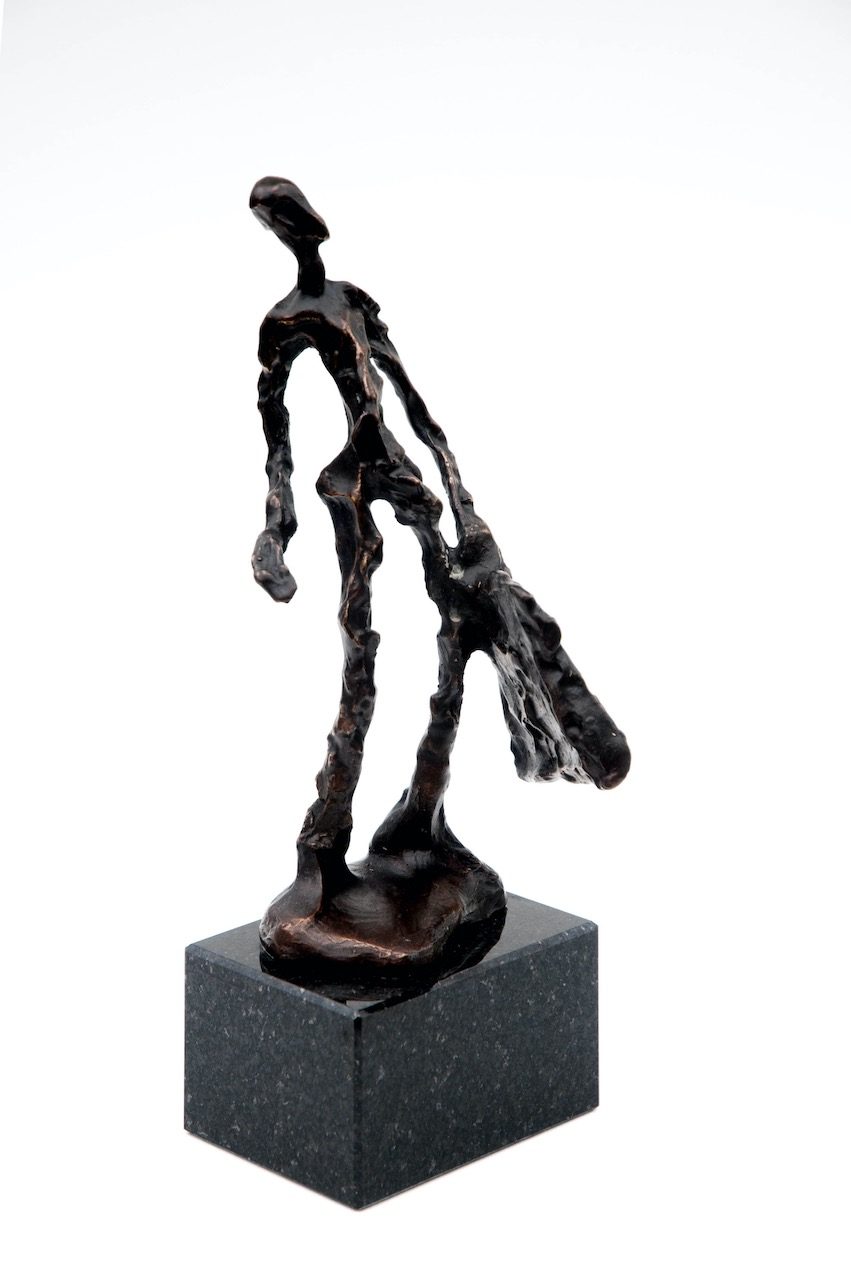 L'homme valise', brons, oplage 50, Schiphol Group, Amsterdam.